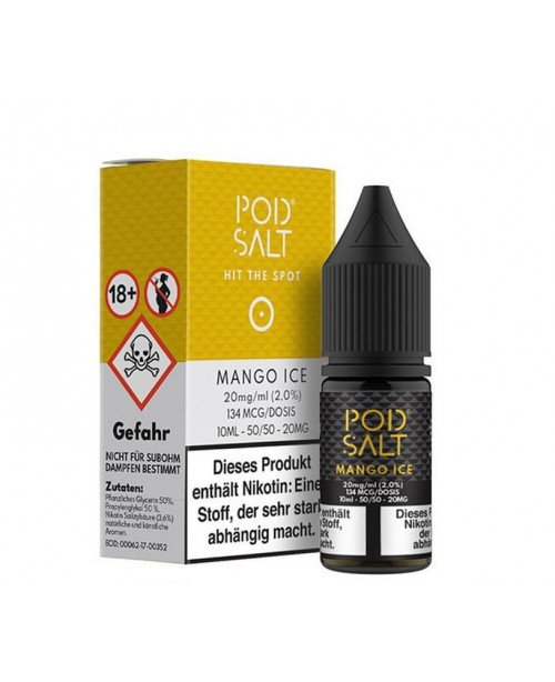 Mango Ice - Pod Salt 10ml Liquid