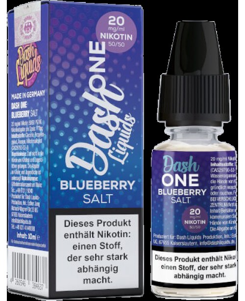 Dash One Nikotinsalz - Blueberry