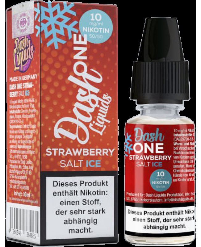 Dash One Nikotinsalz - Strawberry Ice