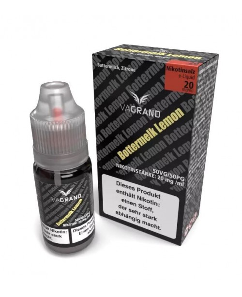 Bottermelk Lemon - Vagrand Nikotinsalz Liquid 10ml