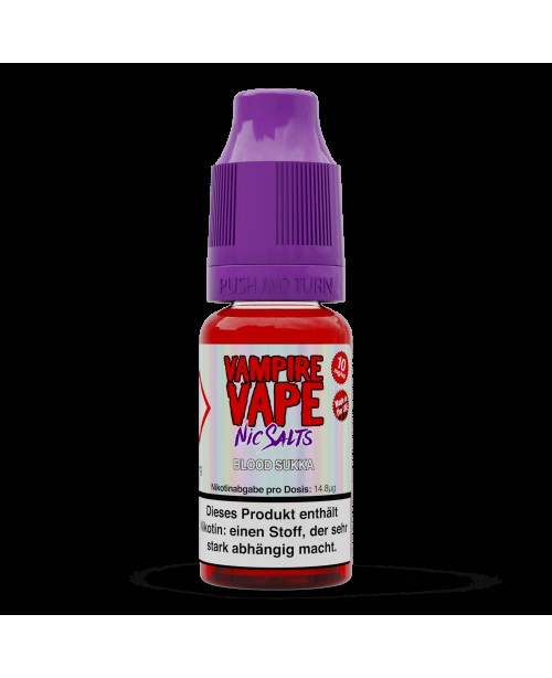 Blood Sukka - Vampire Vape Salts 10ml
