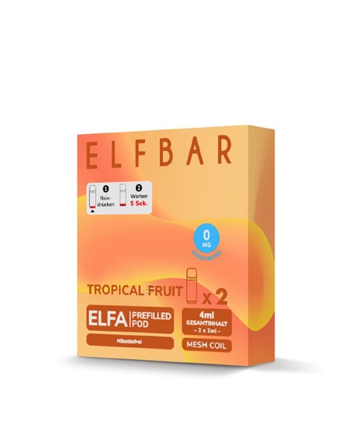 ElfBar ELFA Prefilled Pod 2ml - 0mg - 2er Pack