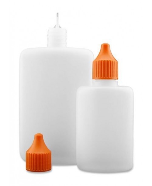 Liquid Dropper Leerflasche flach