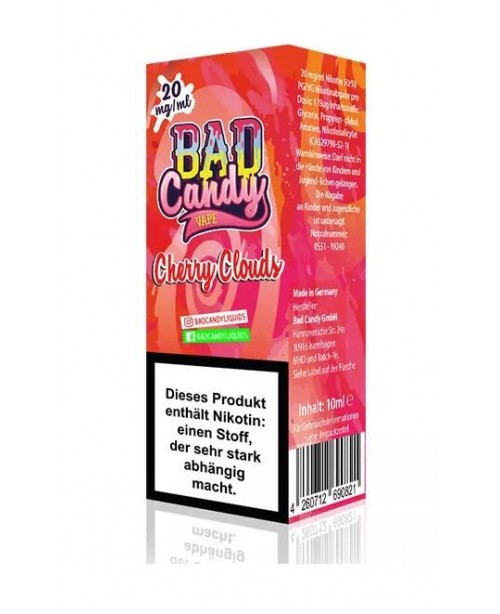 Cherry Clouds - Bad Candy Nic Salt Liquid 10ml