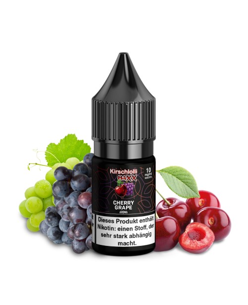 Kirschlolli MAXX Cherry Grape - Nikotinsalz Liquid...
