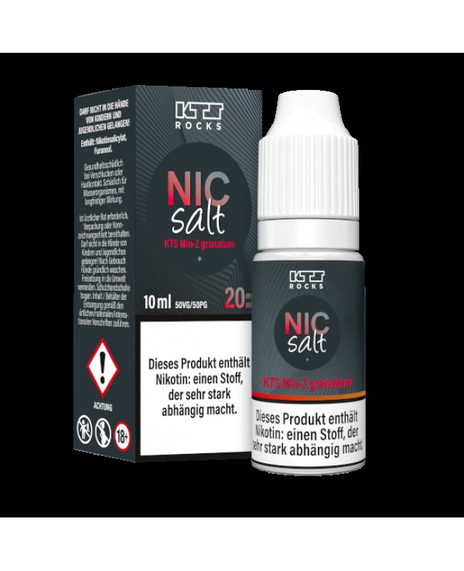Granatum Min-Z - KTS Nic Salt Liquid 10ml