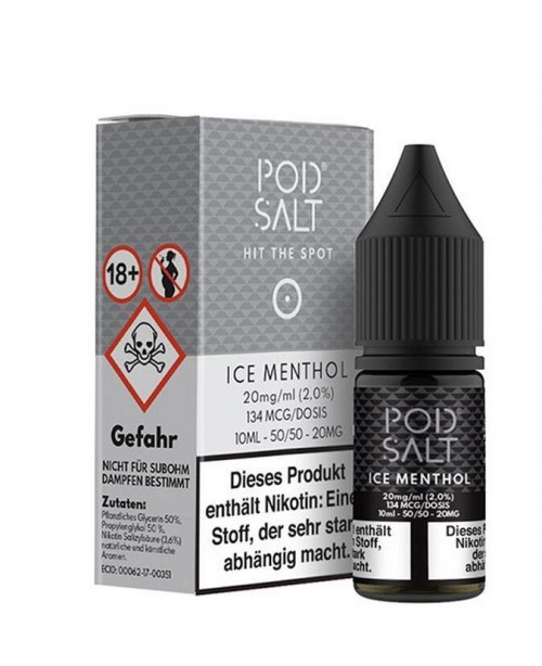 Ice Menthol - Pod Salt 10ml Liquid