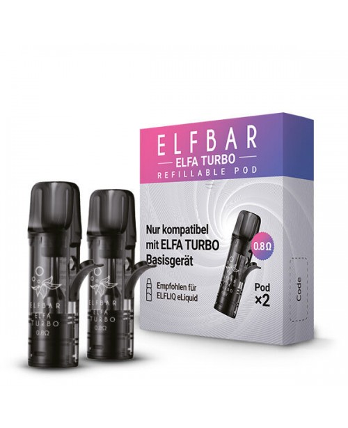 ElfBar ELFA Turbo Refillable Pod 2St.