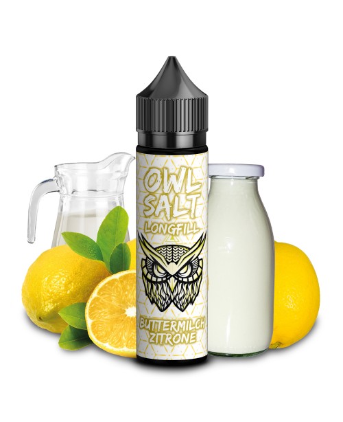 Buttermilch Zitrone - OWL Salt Aroma 10ml