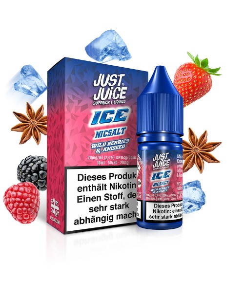 Wild Berries & Aniseed Ice - Just Juice - Niko...