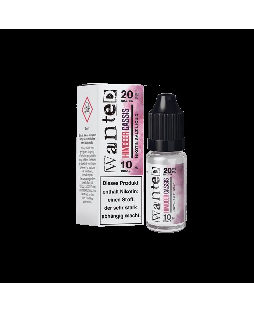 Himbeer Cassis - Wanted Overdosed - Nikotinsalz Li...
