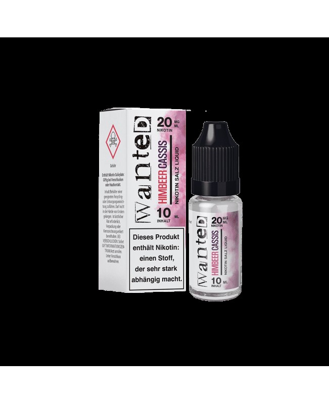 Himbeer Cassis - Wanted Overdosed - Nikotinsalz Liquid 10ml