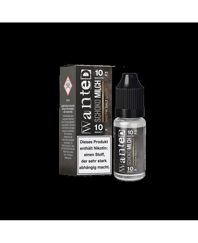 Schokomilch - Wanted Overdosed - Nikotinsalz Liquid 10ml