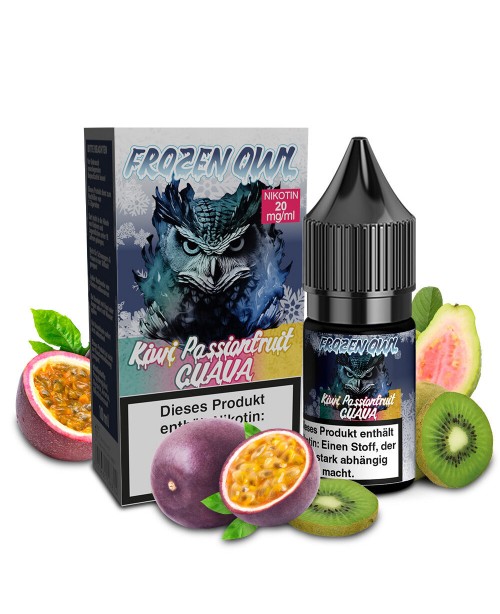 Kiwi Passionfruit Guava - Frozen OWL Overdosed Nik...