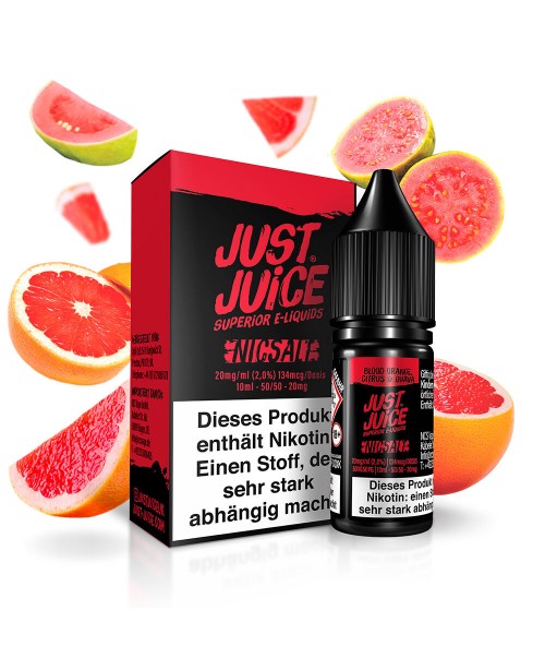 Blood Orange Citrus & Guava - Just Juice - Nik...