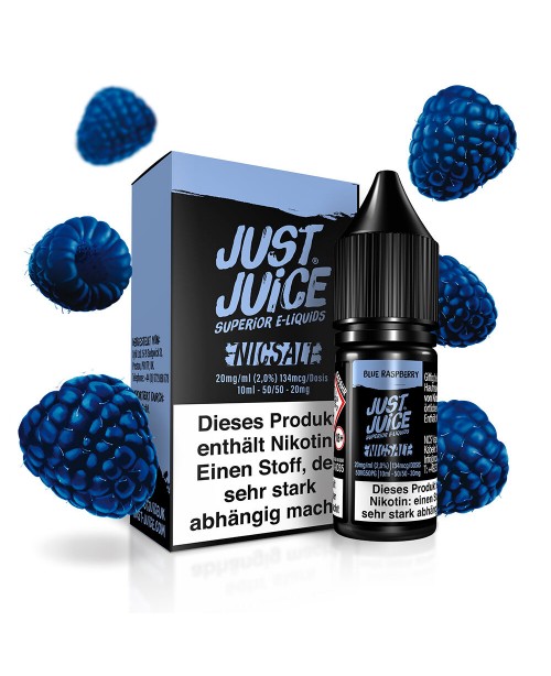 Blue Raspberry - Just Juice - Nikotinsalz Liquid 1...