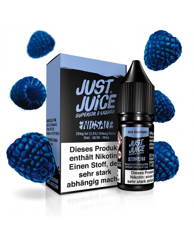 Blue Raspberry - Just Juice - Nikotinsalz Liquid 10ml