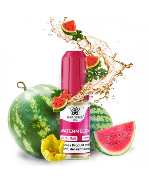 Watermelon -  Bar Juice 5000 - Nikotinsalz Liquid ...