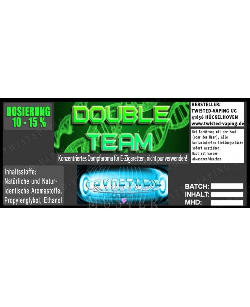 Twisted Flavors-Aroma (10 ml) Cryostasis Double Te...