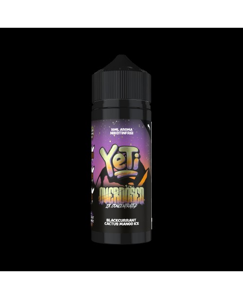 Blackcurrant Cactus Mango Ice  - Yeti Overdosed Ar...