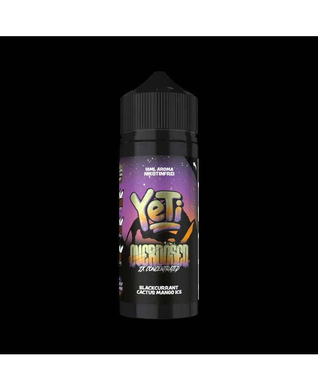 Blackcurrant Cactus Mango Ice  - Yeti Overdosed Aroma 10ml