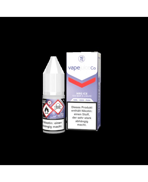 NRG Ice Overdosed -  Vape Juice Ice Bar - Nikotins...