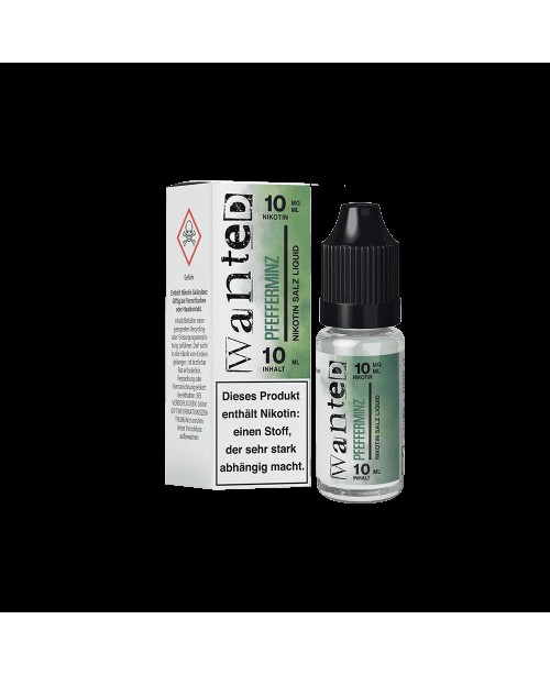 Pfefferminz - Wanted Overdosed - Nikotinsalz Liqui...