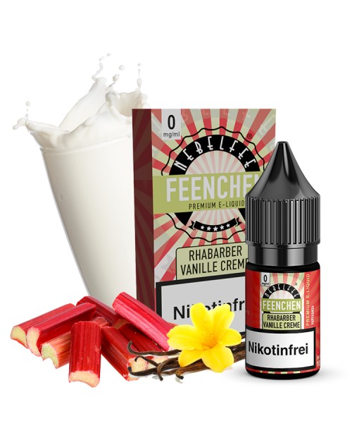 Rhabarber Vanillecreme - Nebelfee - Nikotinsalz Li...