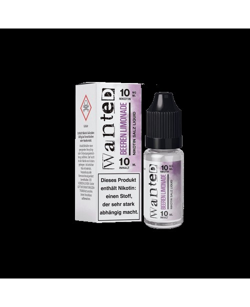 Beeren Limonade - Wanted Overdosed - Nikotinsalz L...