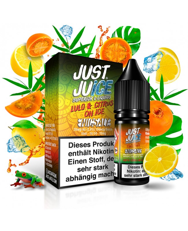 Lulo & Citrus on Ice - Just Juice - Nikotinsalz Liquid 10ml