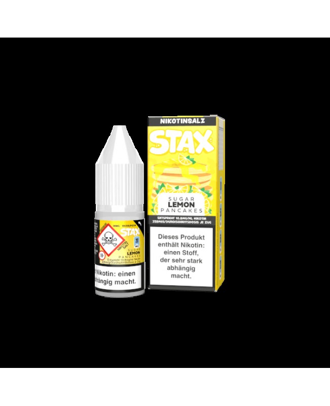 Sugar & Lemon Pancakes - Strapped STAX Nikotinsalz Liquid