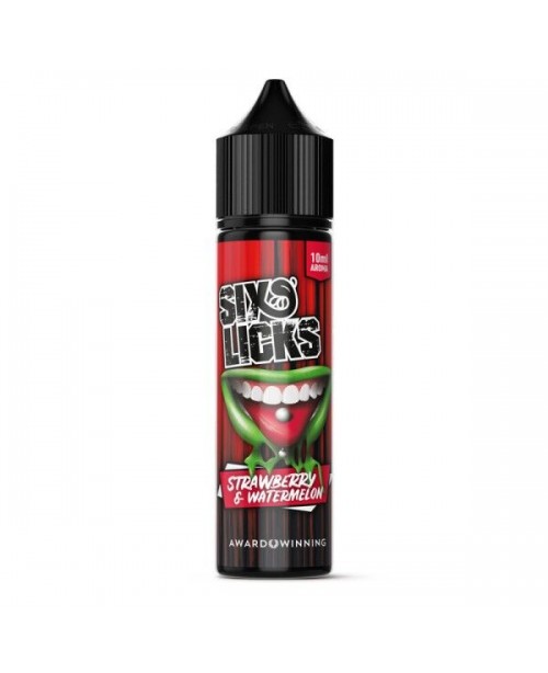 Strawberry Watermelon - Six Licks Aroma 10ml