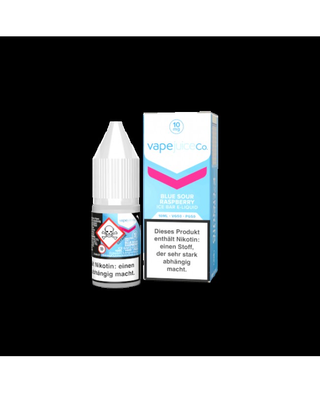 Blueberry Sour Raspberry Overdosed -  Vape Juice Ice Bar - Nikotinsalz Liquid 10ml
