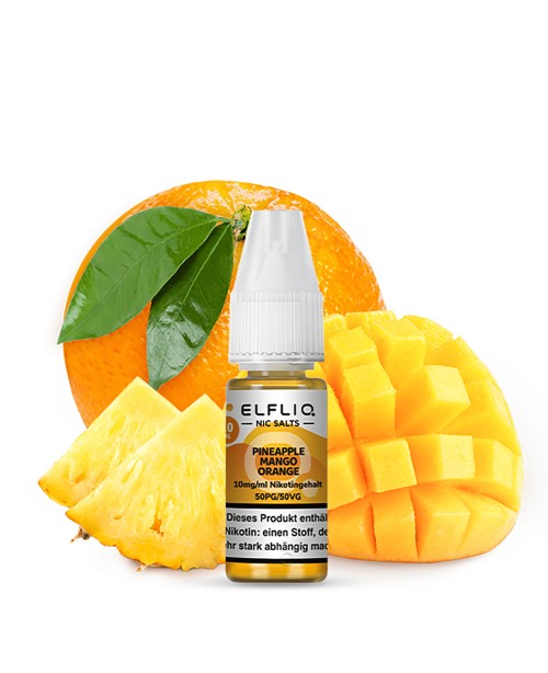 Pineapple Mango Orange - ELFLIQ - Nikotinsalz Liqu...