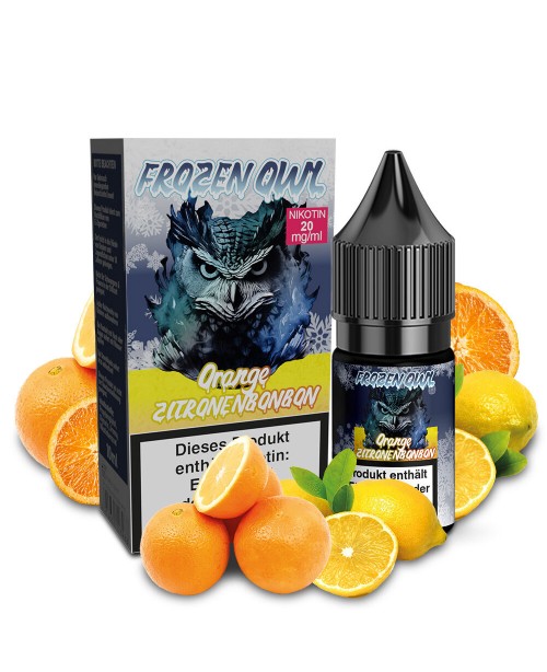 Orange Zitronenbonbon - Frozen OWL Overdosed Nikot...