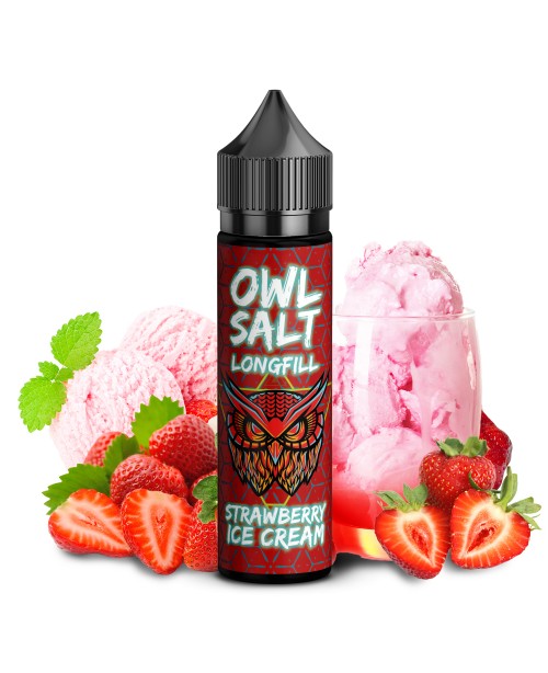 Strawberry Ice Cream - OWL Salt Aroma 10ml