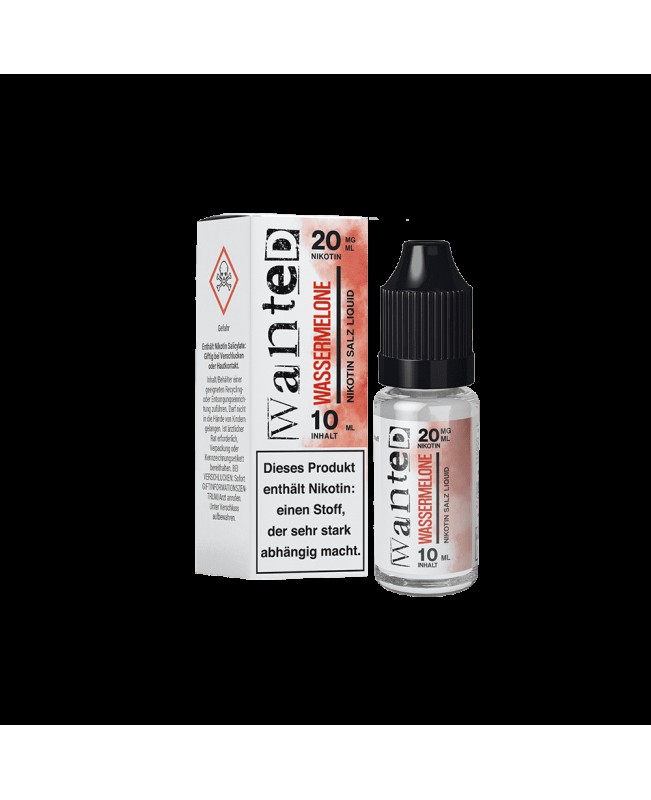 Wassermelone - Wanted Overdosed - Nikotinsalz Liquid 10ml