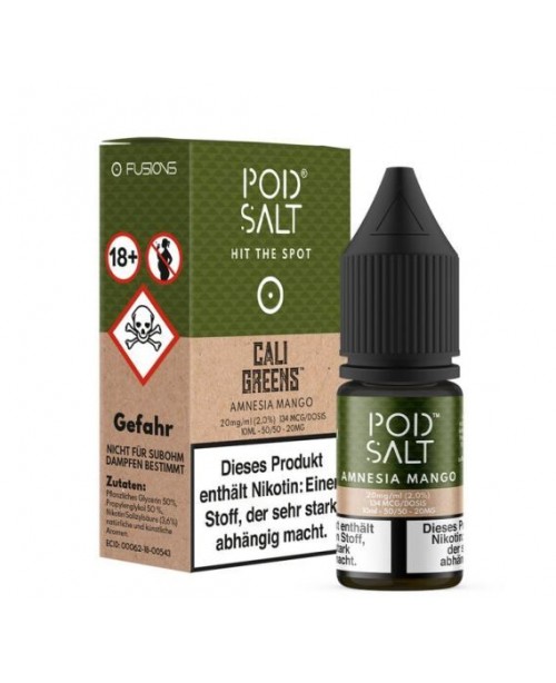 Amnesia Mango - Pod Salt Fusion 10ml Liquid