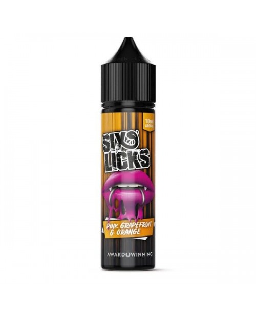 Pink Grapefruit Orange - Six Licks Aroma 10ml