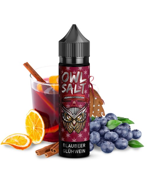 Blaubeer Glühwein - OWL Salt Aroma XMAS 10ml